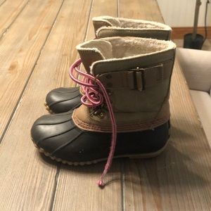 Toddler duck boots